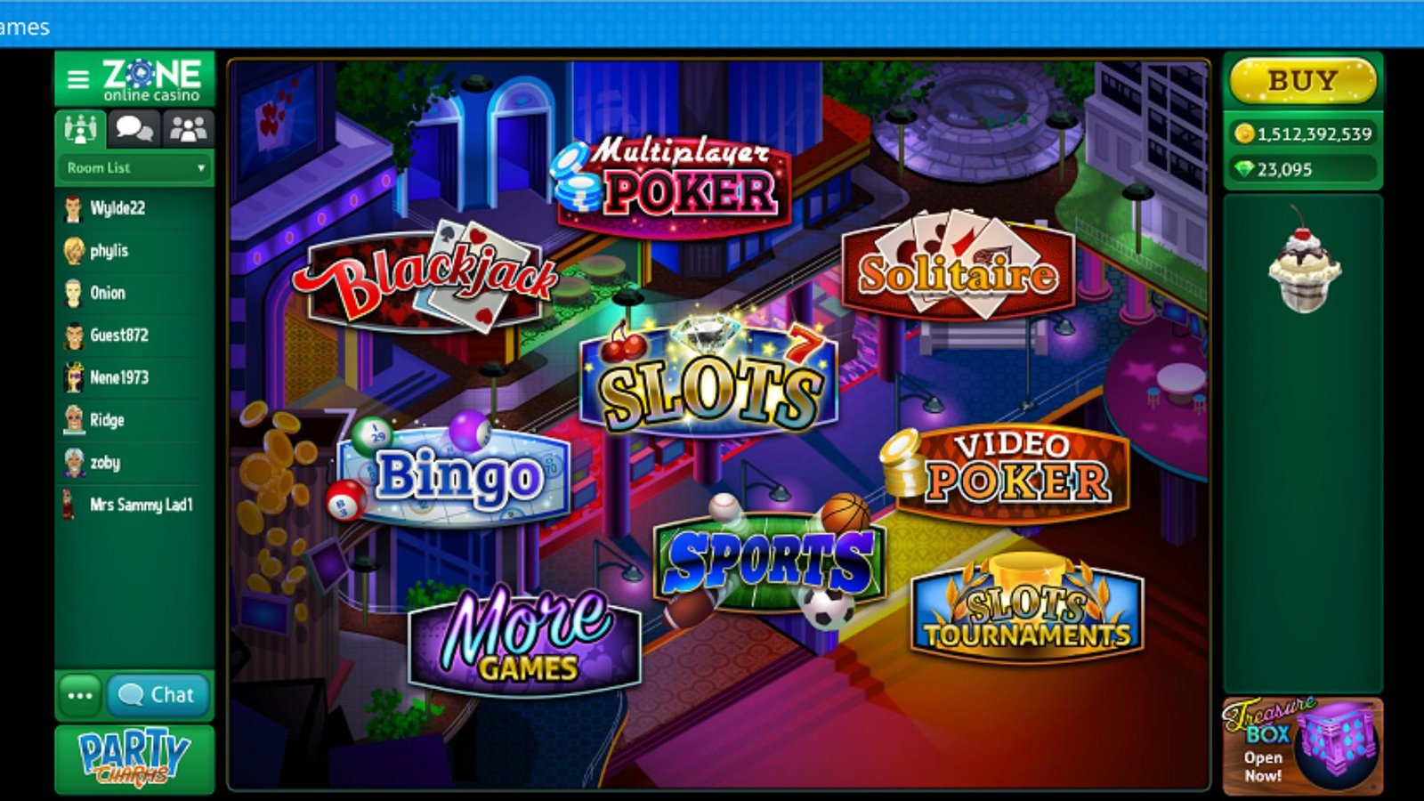 an image showing steps to start playing on zone online casino